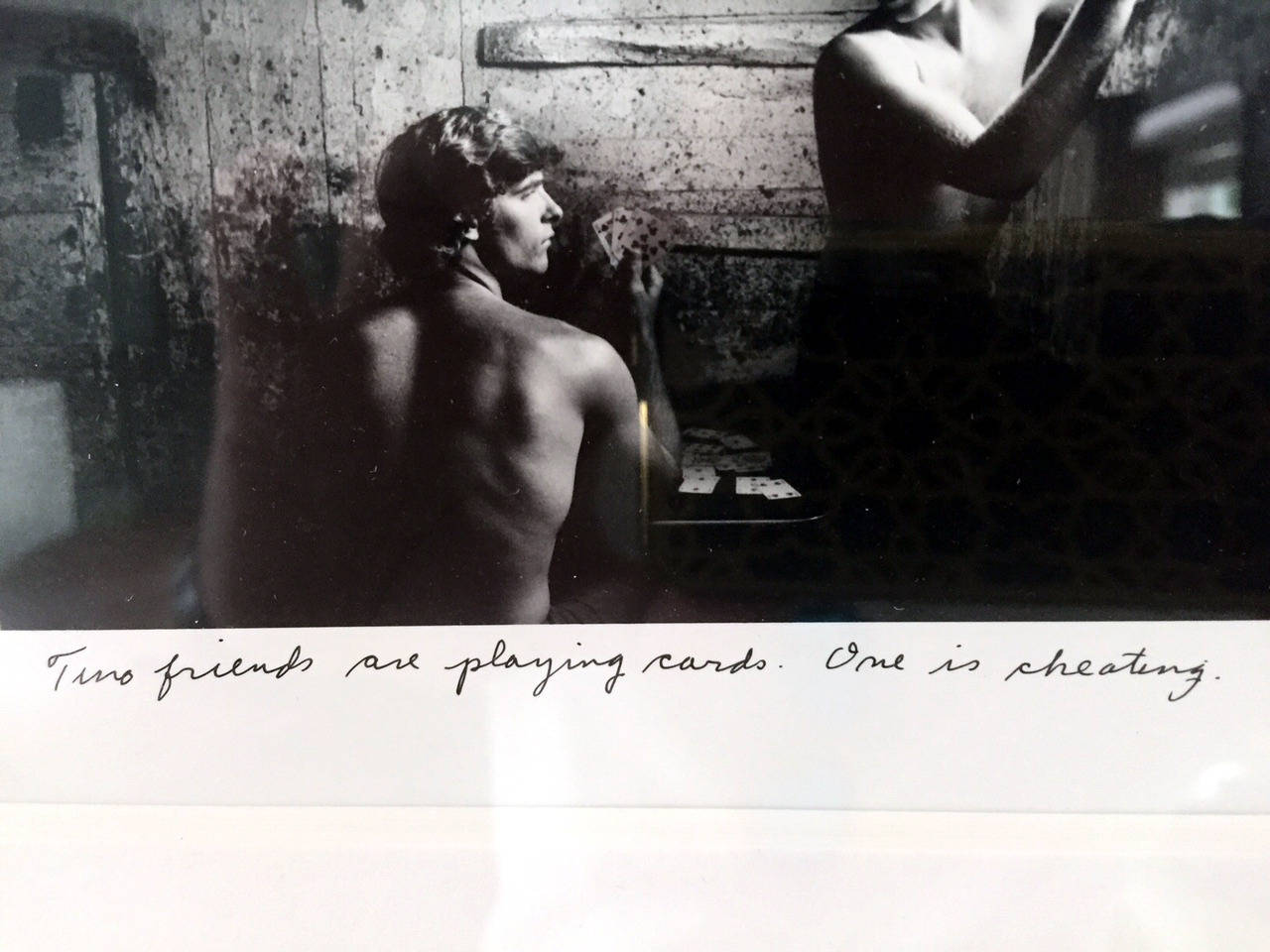 American Framed Photograph by Duane Michals For Sale