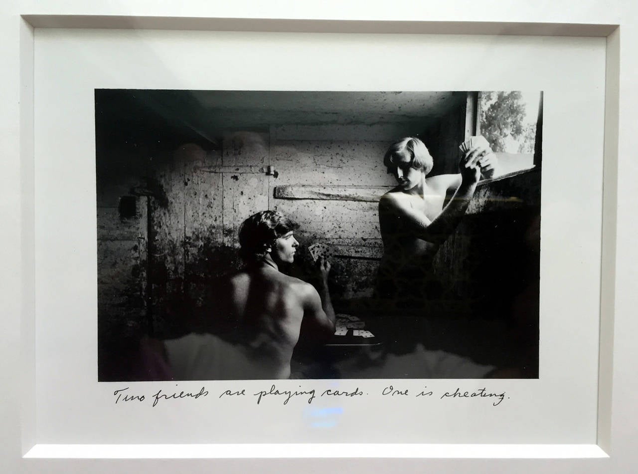 Modern Framed Photograph by Duane Michals For Sale