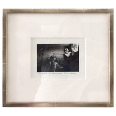 Vintage Framed Editioned Photograph Homage to Cavafy Series by Duane Michals