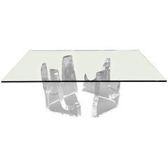 Lucite 'Iceberg" Dining Table by Stephen K. Frye for Lion in Frost