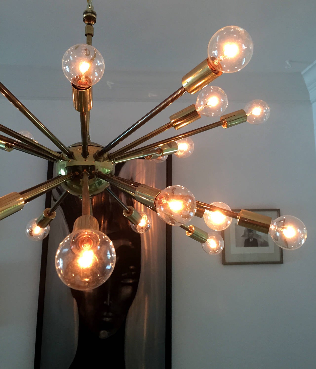 vintage sputnik chandelier