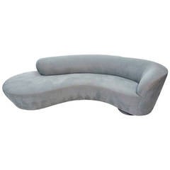 Used Serpentine Sofa Vladimir Kagan for Directional