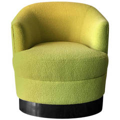 Club Lounge Chair on Castors by Karl Springer 9