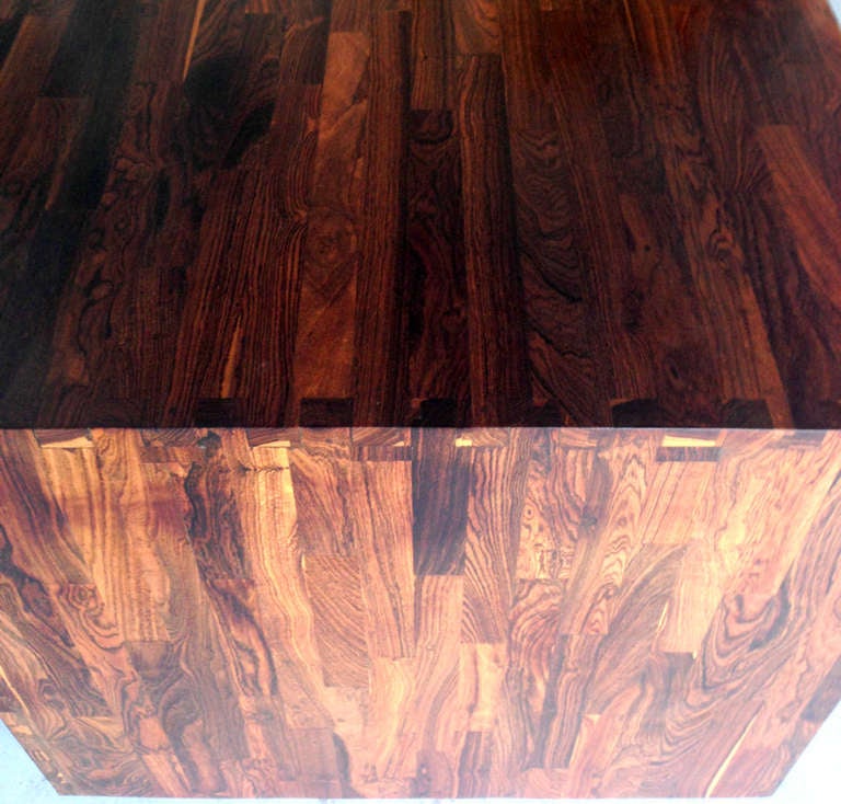 Mexican Rare Cocobolo Wood desk Don Shoemaker