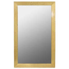 An oak framed wall mirror Paul Frankl for Johnson 4