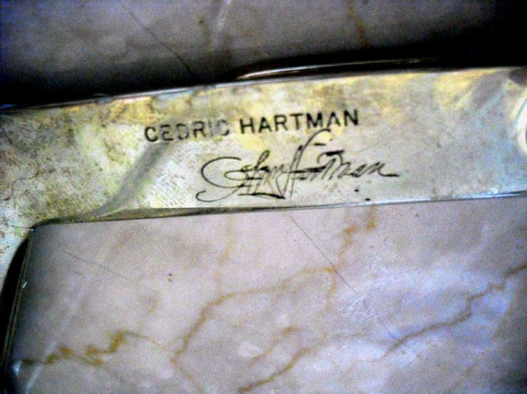 Cedric Hartman Side Table In Good Condition In Atlanta, GA