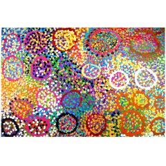 Caterpillar Dreaming Australian Aboriginal Artist Lorna Fencer 7