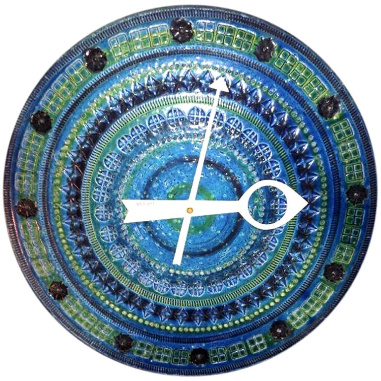 Meridian Ceramic Wall Clock George Nelson Howard Miller