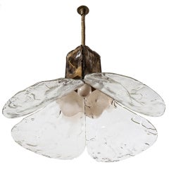 Pendant lamp by Carlo Nason for Mazzega 9