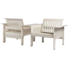Impressive "Triennale" Armchairs by Ammannati and Vitelli for Rossi di Albizzate 10