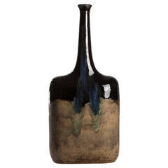 Enameled Ceramic Vase by Bruno Gambone 9
