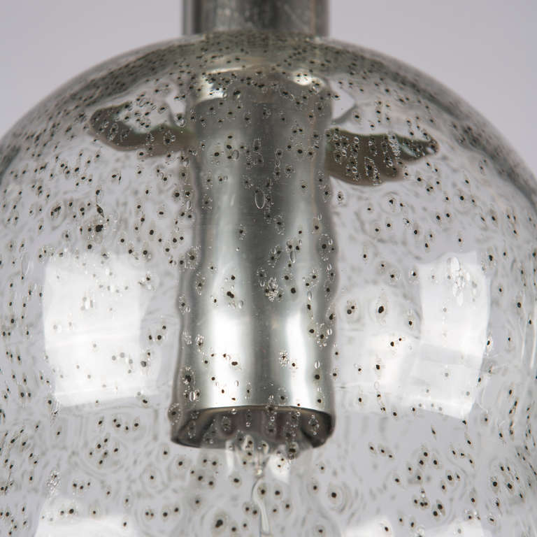 Verre Ensemble de deux lampes suspenduesBilobo de Tobia Scarpa pour Flos, Italie, 1970 en vente
