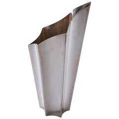 "Alaska" Silver Plated Vase by Lino Sabattini for Sabattini 5