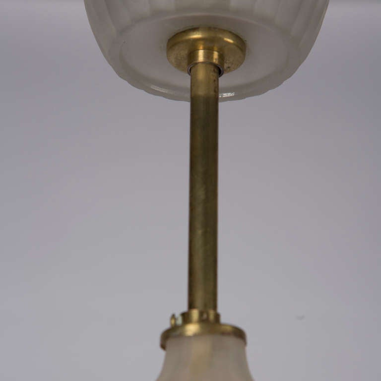 Brass Barovier & Toso Pendant Lamp For Sale