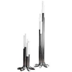 Set of two "T448" Floor Lamps by Luci - Milano 1