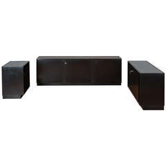 Set of Three Cupboards by Osvaldo Borsani for Tecno 1