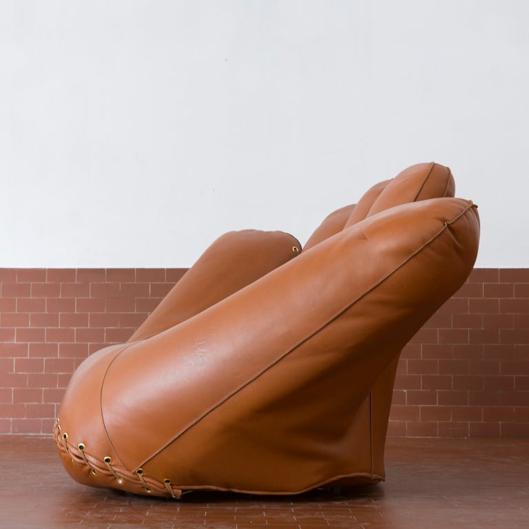 Joe Lounge Chair by Jonathan De Pas, Donato D'Urbino and Lomazzo For