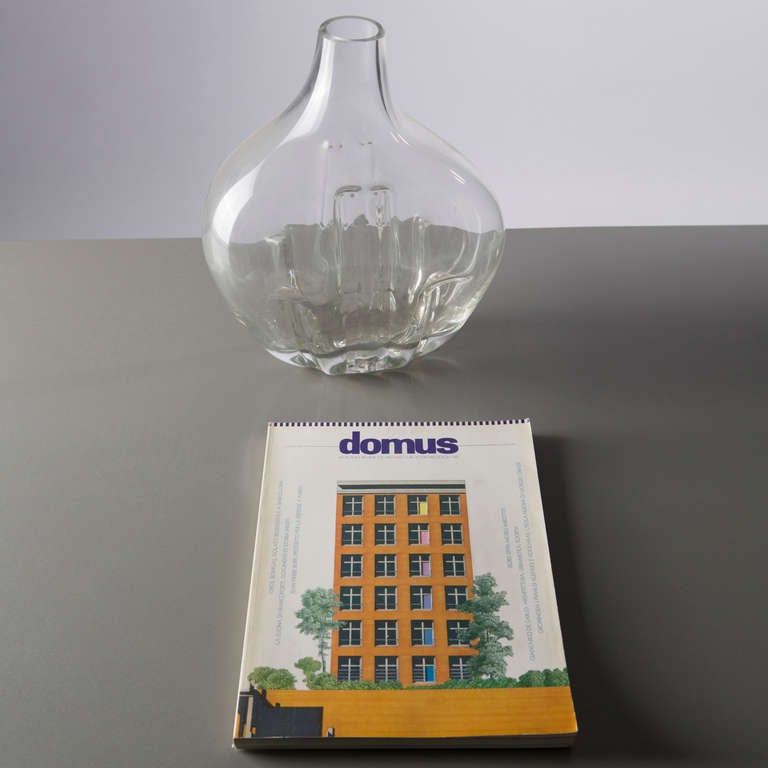 Vaso in vetro di Murano di Toni Zuccheri, Italia, anni '70 in vendita 3