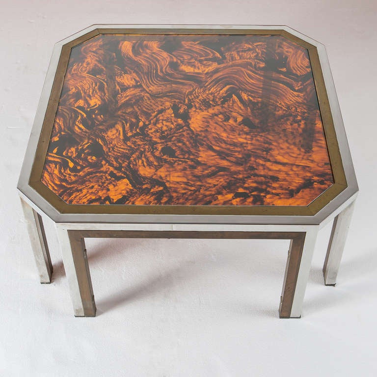 Italian Seventies Coffee Table For Sale at 1stdibs