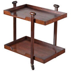 Bar Cart Model "CR20" by Franco ALbini and Franca Helg for Poggi 10