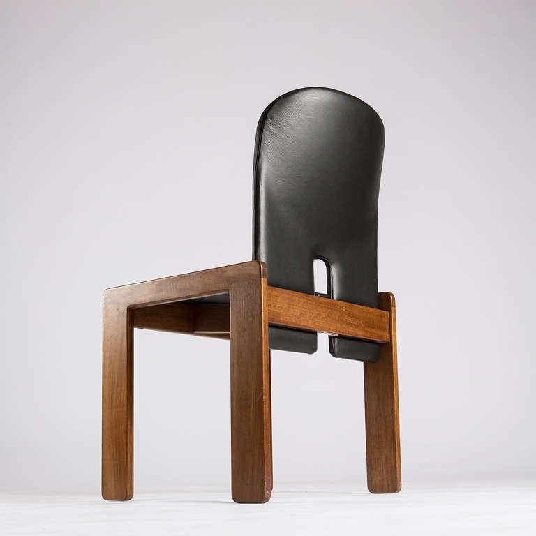 Mid-20th Century Pair of Chairs Model 121 by Afra & Tobia Scarpa for Cassina