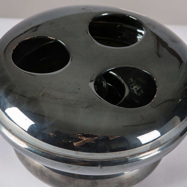 Céramique Lampe de table italienne en céramique en vente