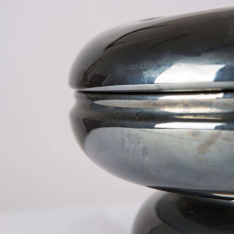 Lampe de table italienne en céramique en vente 2