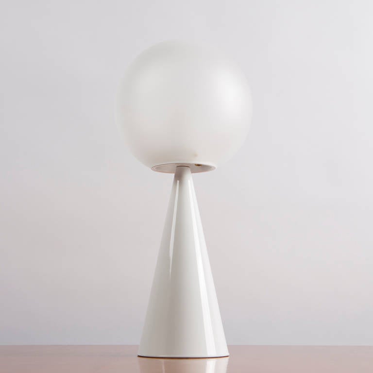 Bilia Table Lamp By Gio Ponti For Fontana Arte At 1stdibs Marvellous Model 2474 Bilia Table Lamp By Gio Ponti For Fontana Arte Frosted