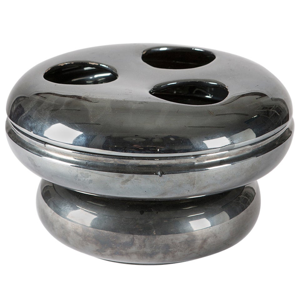 Lampe de table italienne en céramique en vente