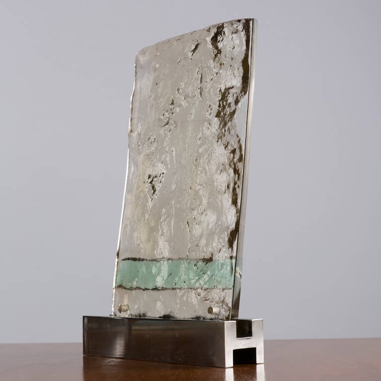 Glasskulptur „Vetrate Grossa“ von Gio Ponti, Italien, 1960er Jahre (Italienisch) im Angebot