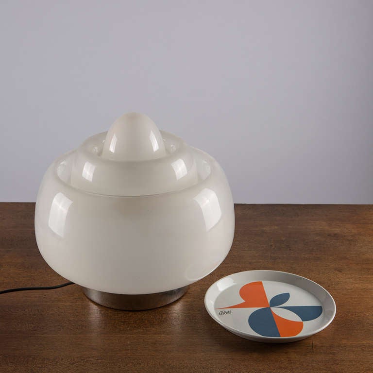 Mid-20th Century Murano Glass Table Lamp