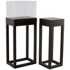 Pair of Wood Displays 5