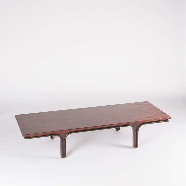 Coffee Table by Gianfranco Frattini for Bernini In Good Condition In Milan, IT
