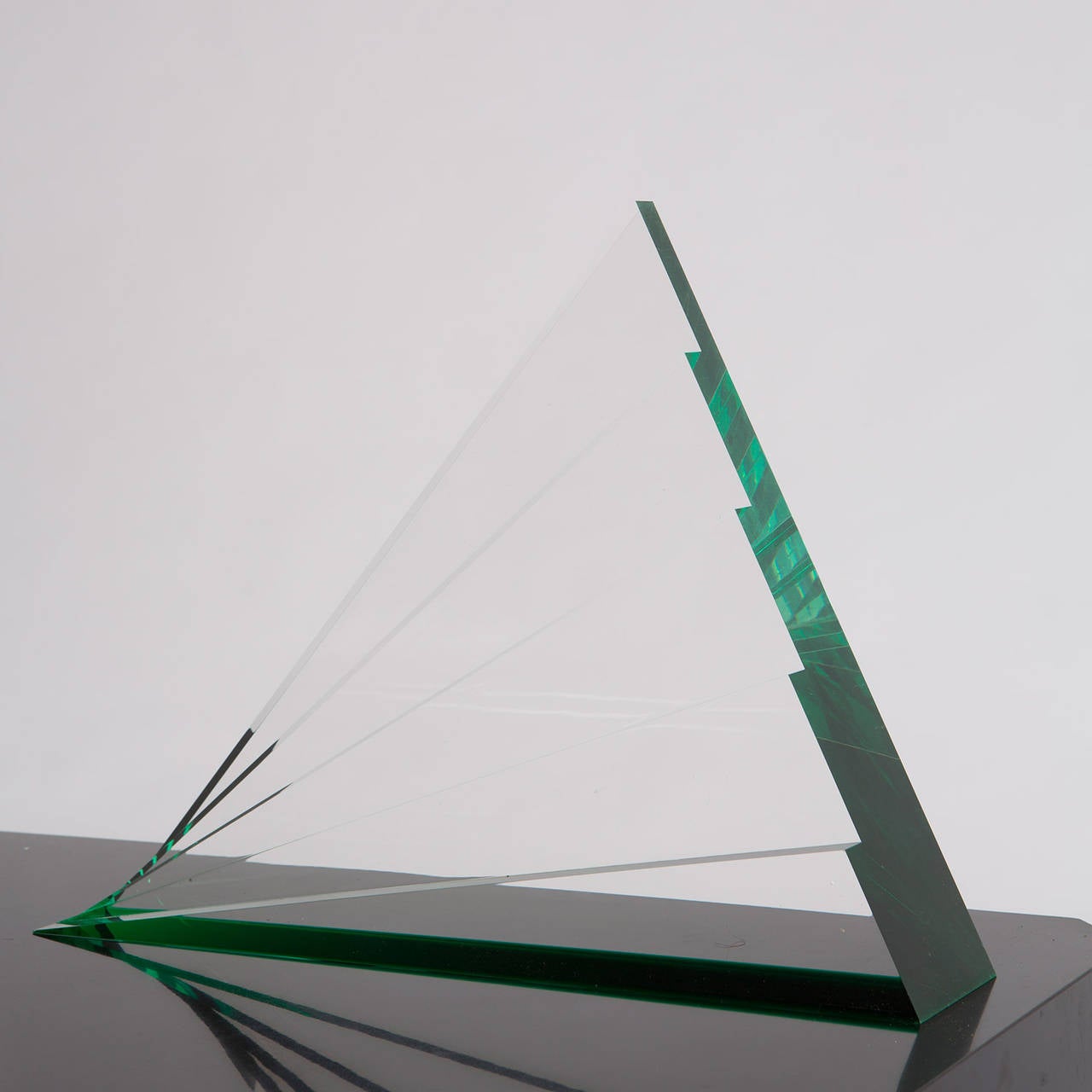 Impressive Plexiglas Sculpture by Luca Bonato for Fusina, Italy, 1980s For Sale 3