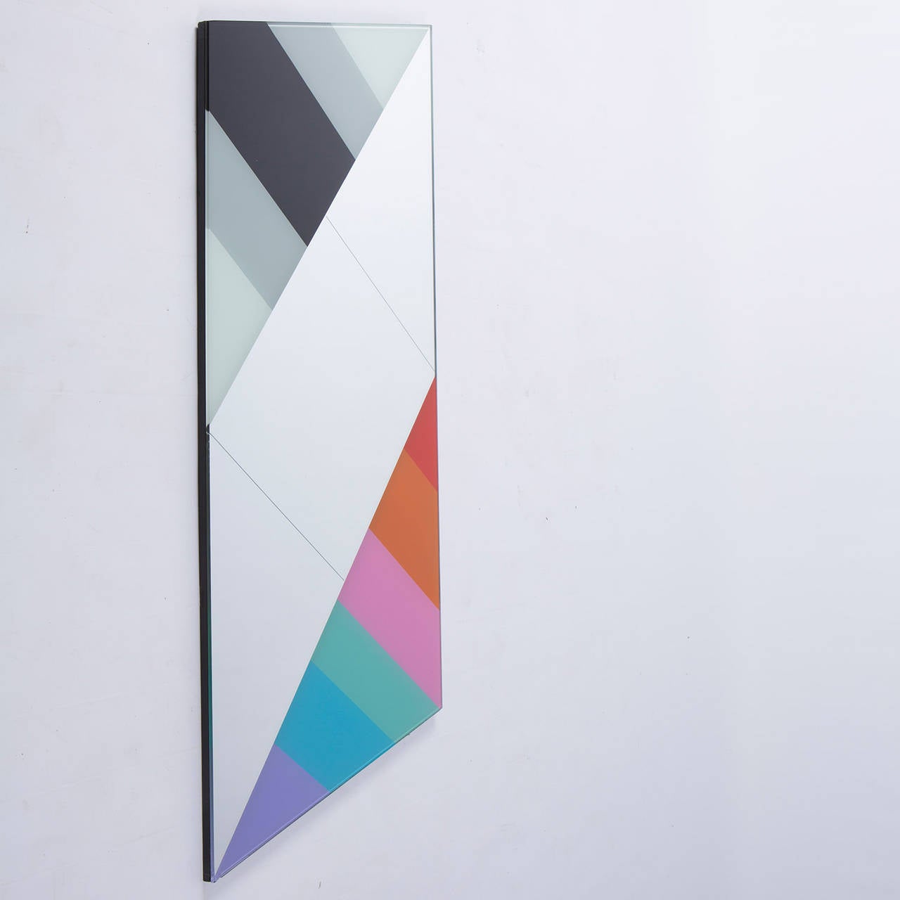 Italian Wall Mirror by Eugenio Carmi for Acerbis