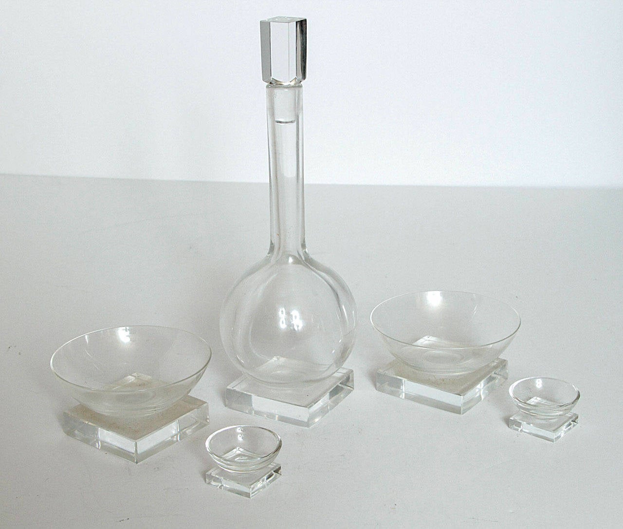 Collection Libbey Knickerbocker 3400 Line Glassware by Edwin Fuerst, circa 1939 2