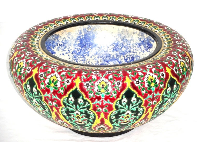 Fine Large Antique Porcelain Bowl, Late 1800s 3