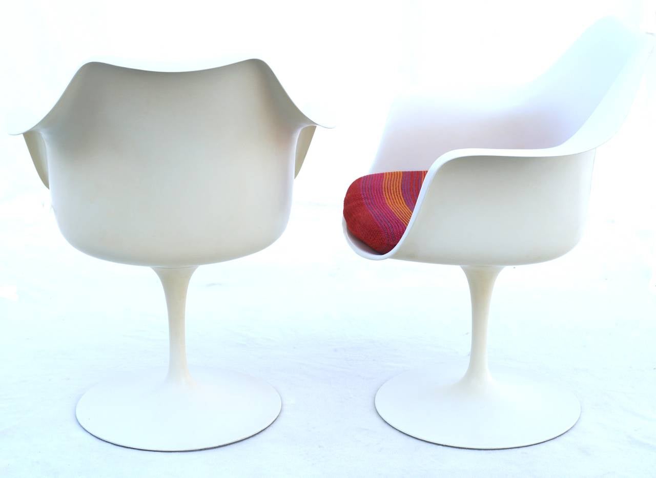 Early Set of Eight Eero Saarinen for Knoll Tulip Dining Chairs, 1960s 4