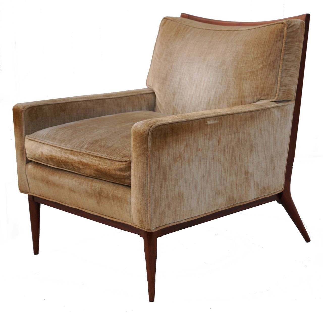 Pair of Mid-Century Modern Lounge Armchairs in the Manner of Paul McCobb 1