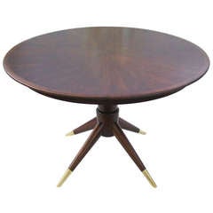 Extension Dining Table for Small to Large Space Attributed to Gio Ponti