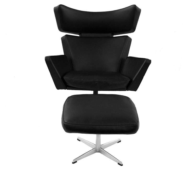 Other Ox Chair and Ottoman by Arne Jacobsen for Fritz Hansen