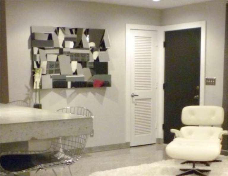 American Cubist Mirror Mid-Century Modern Paul Evans Neal Slopes Style