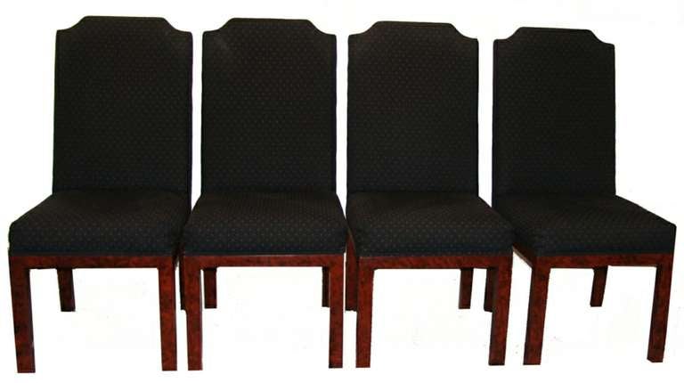 Wood John Widdicomb Asian Modern Dining Set Table Chairs Buffet China