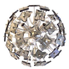 Italian Chandelier Pendant 1960
s Lamp