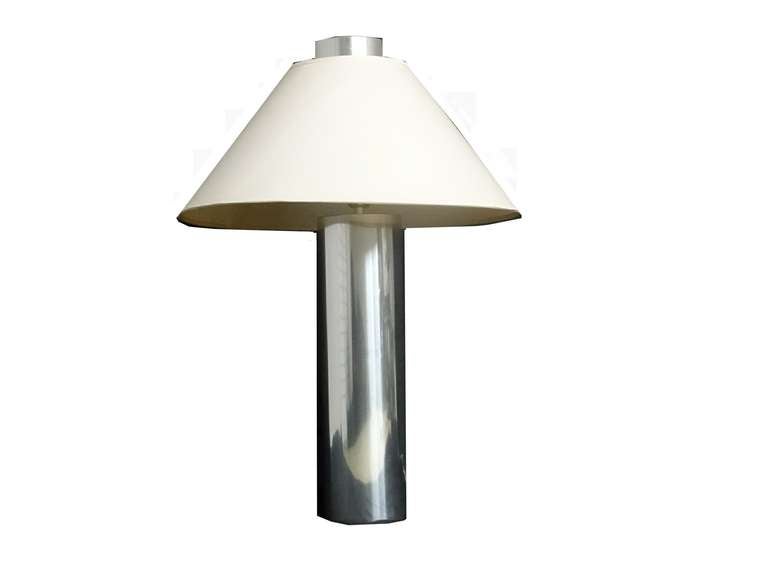 Mid-Century Modern Cylinder Lamp 1