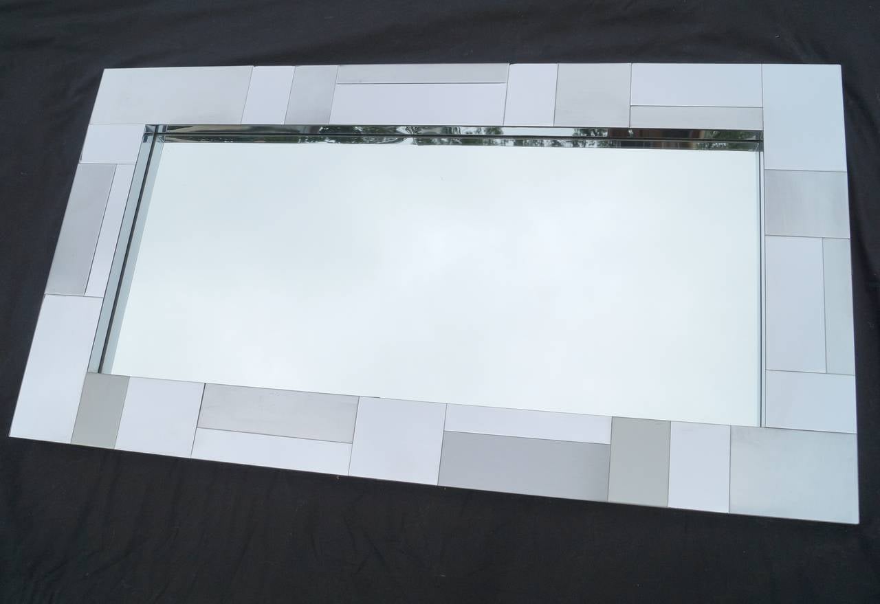 Paul Evans Patchwork Cityscape Wall Hanging Mirror
