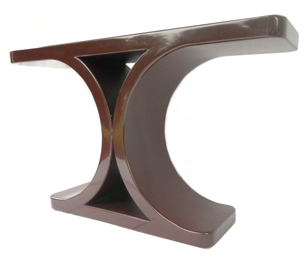 Karl Springer "JMF" Console Table