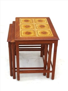 Mid-Century Modern Danish Stacking or Nesting Tables