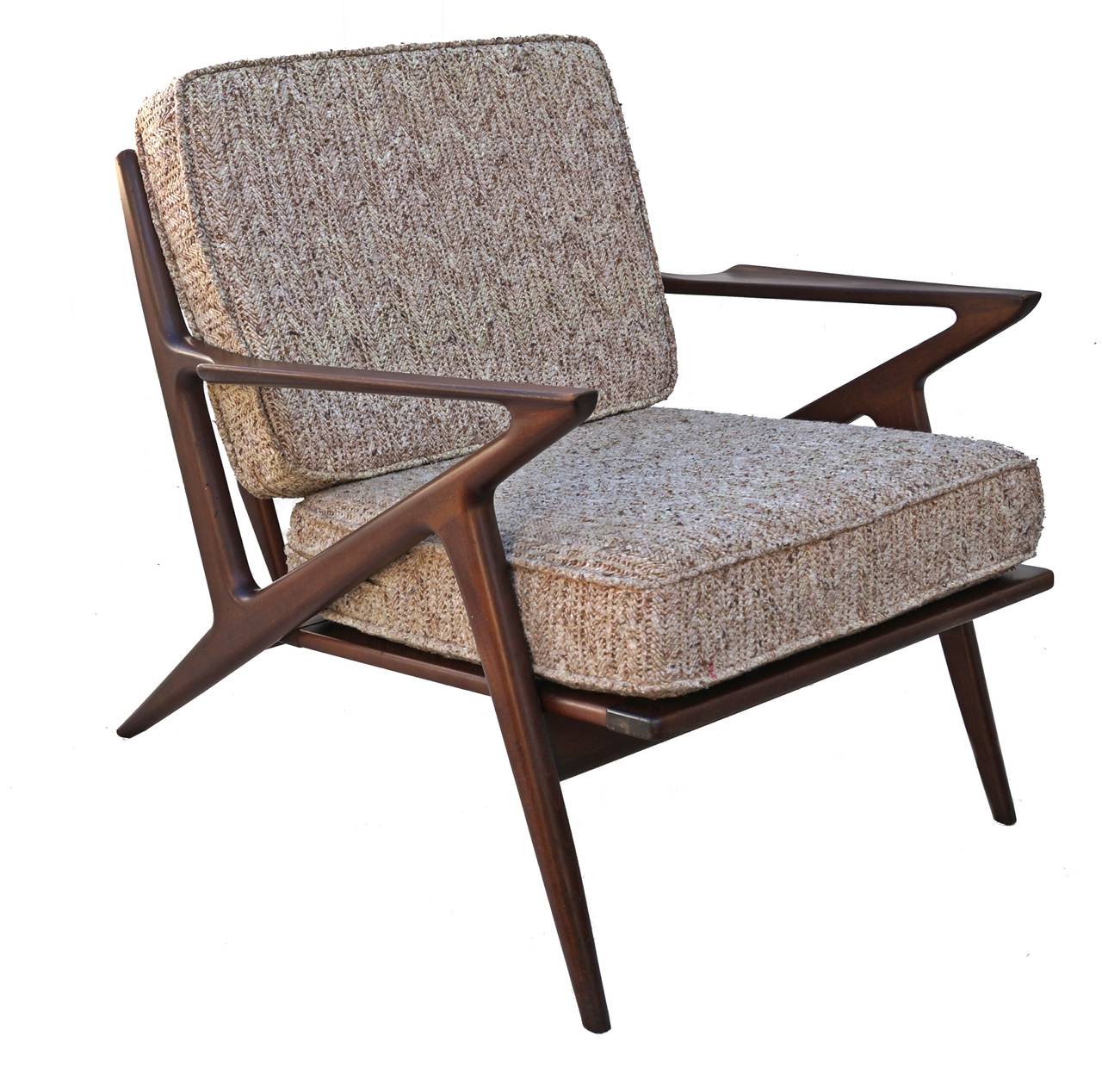 Mid-20th Century Pair of Poul Jensen Z Chairs, Selig