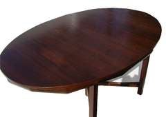 Mid-Century Danish Modern UNUSUAL Sculpted sculptural Dining Table